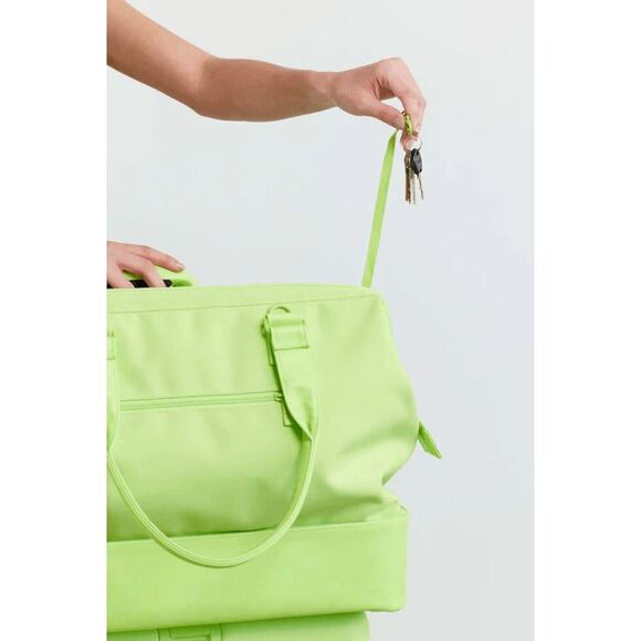 NWT BEIS Weekender bag in GREEN CITRON - Picture 7 of 9